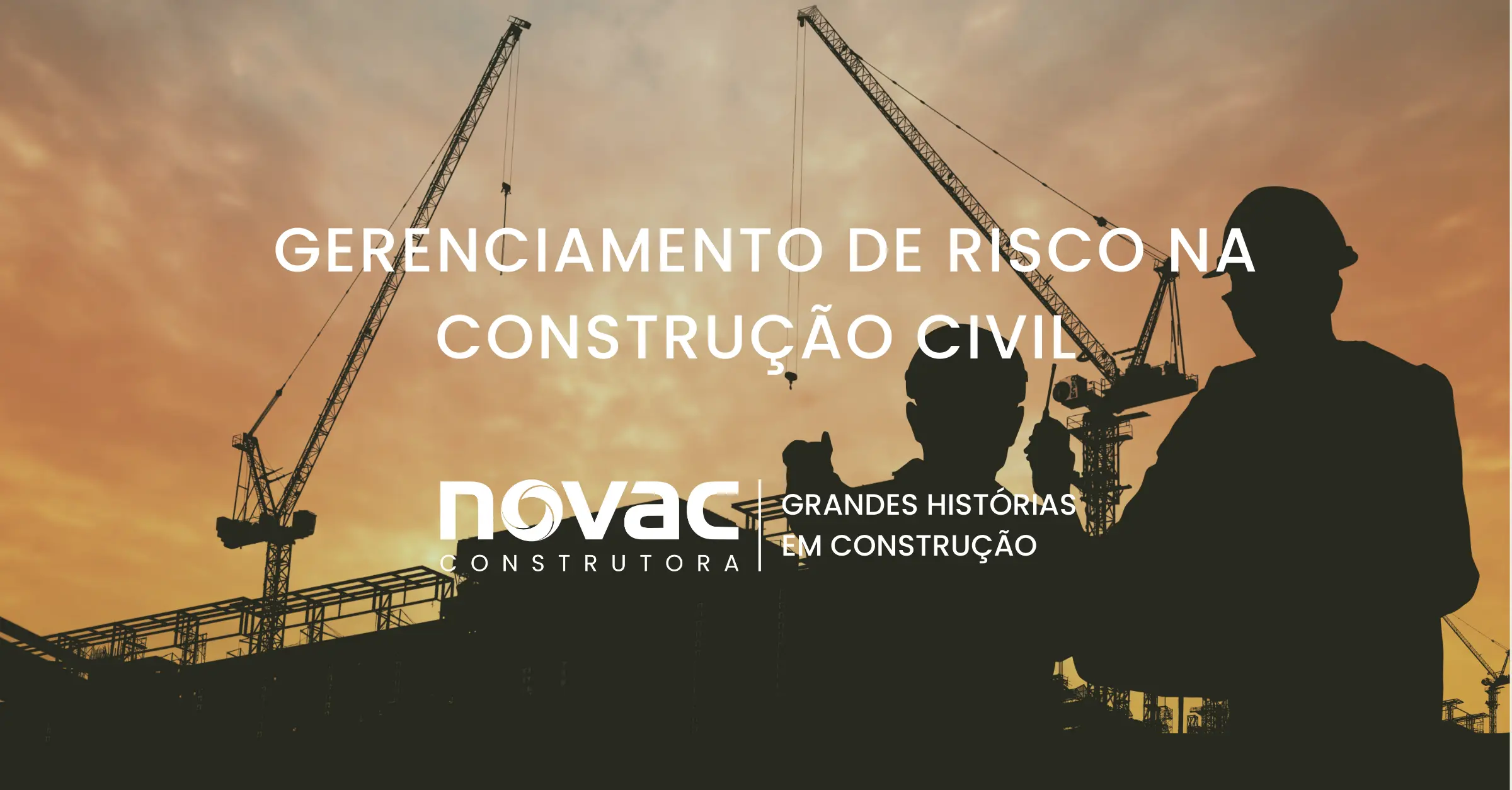 Capa - Gerenciamento de Risco na Construção Civil